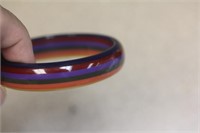 Lucite Bangle Bracelet