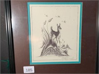 Woody Crumbo Signed Print Native American Art