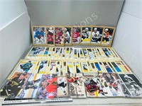 lrg format NHL BeeHive collector cards - signed