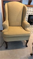 Wing Chair Upholstered Beautiful  31? W x 45? H