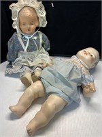 Ceramic and Composite Baby Dolls 
Signs of use
