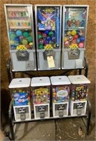 L242- Gumball Novelty Machine with Coins NO KEYS