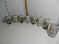 Vintage (8) unopened IC Light Beer; Jerome Betts
