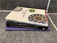 Glass Paperweight Book Bundle