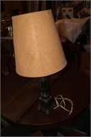 CAST BASE TABLE LAMP  26" H