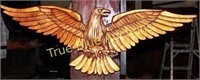 Wooden Gold Eagle