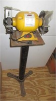 American Forge 6" Bench Grinder on stand.