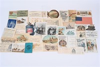 1893 World's Fair 44 ADV TRADE CARDS & BOOKLETS
