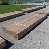 96 pcs. 1" x 6" x 12' PREMIUM CEDAR LUMBER