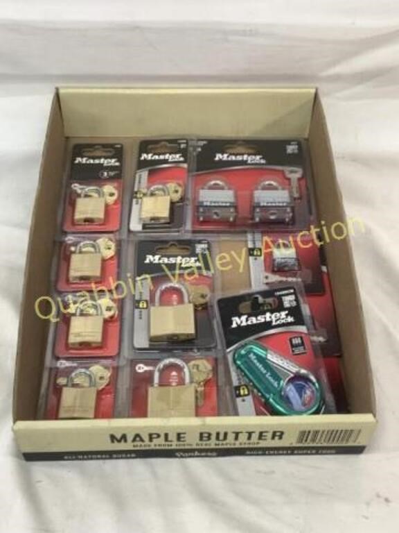 13 ASSORTED PADLOCKS