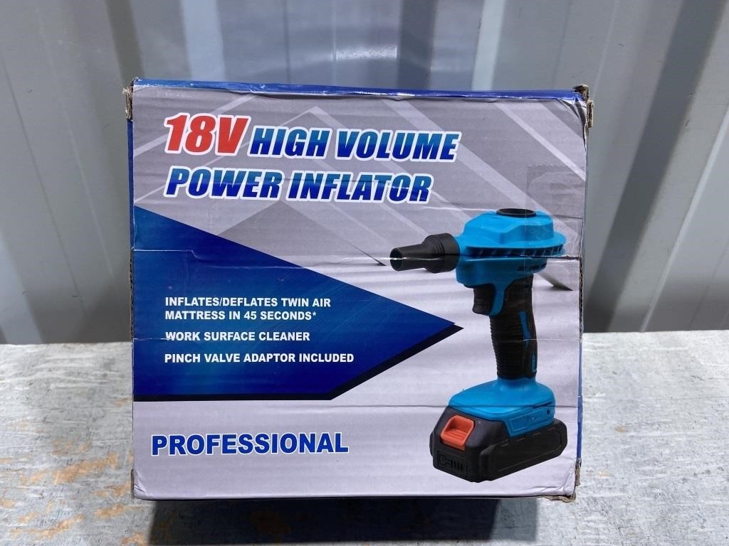 18V High Volume Power Inflator
