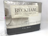 New Beckham collection microfiber fitted sheets