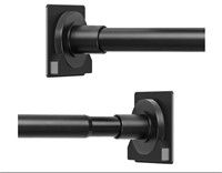 Thestoa Shower Curtain Rod Adjustable 30-68inch