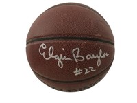 Elgin Baylor LA Laker signed basketball