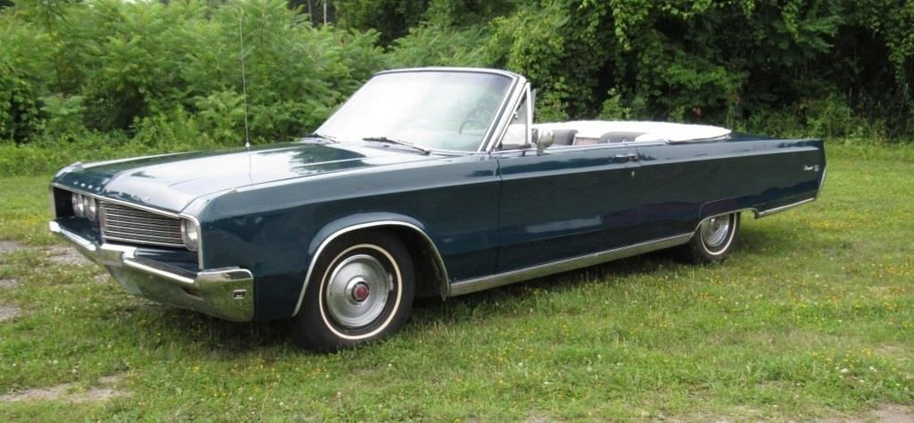 1968 Chrysler Newport Convertible Online Auction