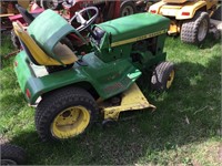 John Deere 110 garden tractor, 48" deck, Kohler