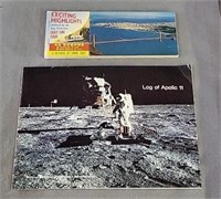 Log on Apollo 11 & SF Postcards