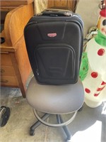 Office Chair & Suitcase