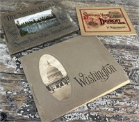 Souvenir books - Washington, Detroit, The