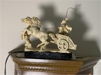 G. Ruggeri Roman Chariot Statue