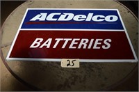 Metal AC Delco Sign (2x3')