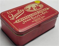 Vintage Crystallized Ginger Tin