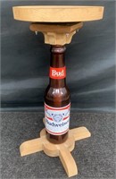 Budweiser Table/Lamp/Plant Stand