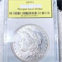 1879-S Morgan Silver Dollar WCG - UNCIRCULATED