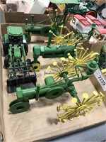 3 Bolt and Nail tractor pieces,  JD 3350 utility