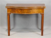18th c. Chippendale Card Table