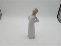 Llardo Girl Stretching Porcelain Figure