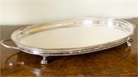 Georgian, Silver Plated Gallery Tray