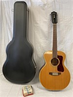 1973 Guild Mod. F212 12 String Acoustic Guitar & C