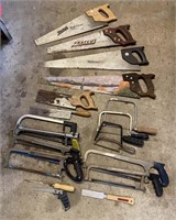 Assorted Hand Saws