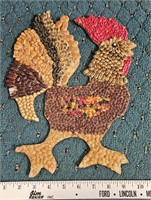 Homemade Rooster Decoration