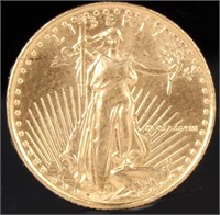 1988 1/10 OZ AMERICAN $5.00 GOLD EAGLE COIN
