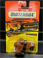 Vintage Matchbox Rothwheeler MOC MIP