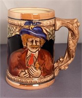 Vtg Ceramic Beer Stein German Style, Made in