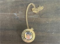 Vintage Elvis Presley King of Rock Necklace