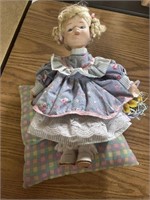 Vintage Springtime Porcelain Doll Annie