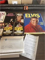 Lot of Various Elvis Presley Books & Collectibles