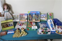 Puzzles, toys, Nascar Memorabilia and more