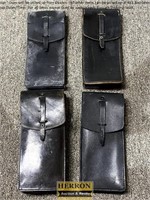 4 Leather Pouches