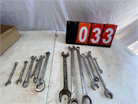 Flat of Wrenches 6 Craftsman 1 Mac 6 Misc