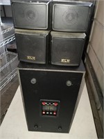KLH 5 way Speaker System