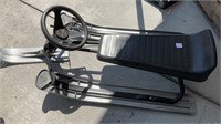 Noma Childs snow glider, steering turns front