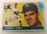 1955 Topps Johnny Sain #193