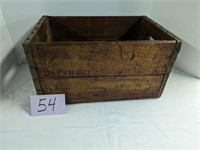 Wood Advertising Crate