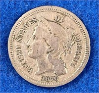 1870 Three-Cent Nickel