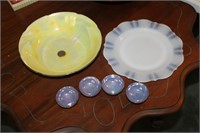 Luster & Opalescent Serving Pieces